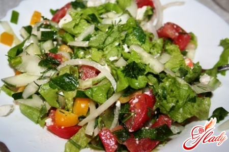 green onion salad