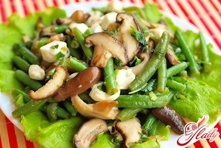 salad with green beans