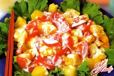 pineapple canned salad