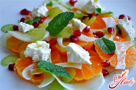 salads with feta cheese