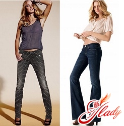 jeans with mote female