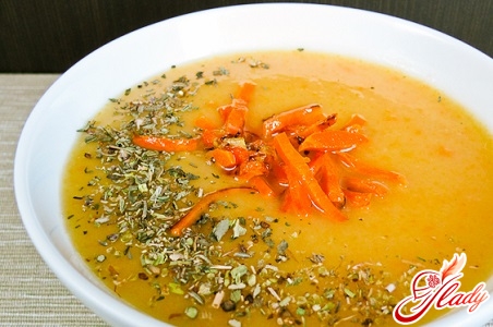 potato soup puree with carrots