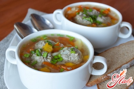 soup recipe with meatballs