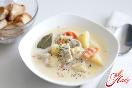 cheese soup with chicken recipe