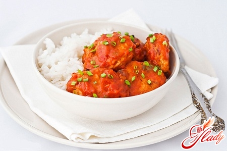 how to cook meatballs with rice