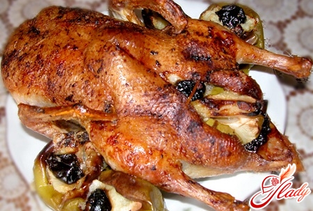 duck with prune recipe