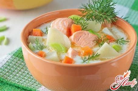 simple recipe for soup from salmon