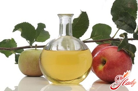 apple cider vinegar treatment