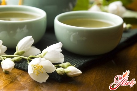 green tea with jasmine