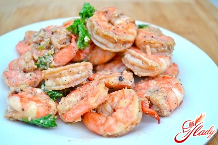 shrimp in garlic sauce